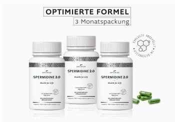 NEU! go-Optimize-Spermidine 2.0 3-Monatspackung
